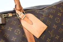 Load image into Gallery viewer, LOUIS VUITTON ルイヴィトン キーポル60 ボストンバッグ M41422 モノグラム PVC レザー ブラウン 美品 中古 4b013227