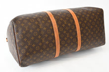 Load image into Gallery viewer, LOUIS VUITTON ルイヴィトン キーポル60 ボストンバッグ M41422 モノグラム PVC レザー ブラウン 美品 中古 4b013227
