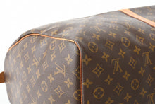 Load image into Gallery viewer, LOUIS VUITTON ルイヴィトン キーポル60 ボストンバッグ M41422 モノグラム PVC レザー ブラウン 美品 中古 4b013227