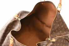 Load image into Gallery viewer, LOUIS VUITTON ルイヴィトン キーポル60 ボストンバッグ M41422 モノグラム PVC レザー ブラウン 美品 中古 4b013227