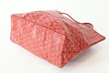 Load image into Gallery viewer, 新品同様 GOYARD ゴヤール サンルイPM バッグ トートバッグ STLCROPMLTY02CL02P PVC レザー レッド シルバー金具 中古 4b013407