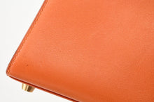 Load image into Gallery viewer, HERMES エルメス ⚪︎Y刻印 ミニケリー 外縫 2WAY ショルダーバッグ ガリバー オレンジ 美品 中古 4b013425