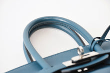 Load image into Gallery viewer, 極美品 HERMES エルメス バーキン25 ハンドバッグ 2016 スイフト XAS刻印 ニューブルージーン シルバー金具 中古 4b013427