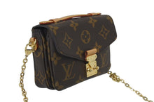 画像をギャラリービューアに読み込む, 極美品 LOUIS VUITTON ルイヴィトン マイクロメティス ショルダーバッグ M81267 モノグラムキャンバス ブラウン 中古 4b000135