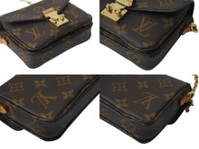画像をギャラリービューアに読み込む, 極美品 LOUIS VUITTON ルイヴィトン マイクロメティス ショルダーバッグ M81267 モノグラムキャンバス ブラウン 中古 4b000135