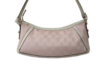 Load image into Gallery viewer, GUCCI グッチ GG柄 アビー ワンショルダーバッグ ピンク キャンバス レザー 130939 ゴールド金具 ロゴ 美品 中古 4b000141
