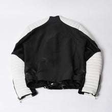 画像をギャラリービューアに読み込む, BALMAIN バルマン ライダースジャケット S5HC264C882 サイズ46 ラムスキン シルバー金具 ブラック 美品 中古 4b014182