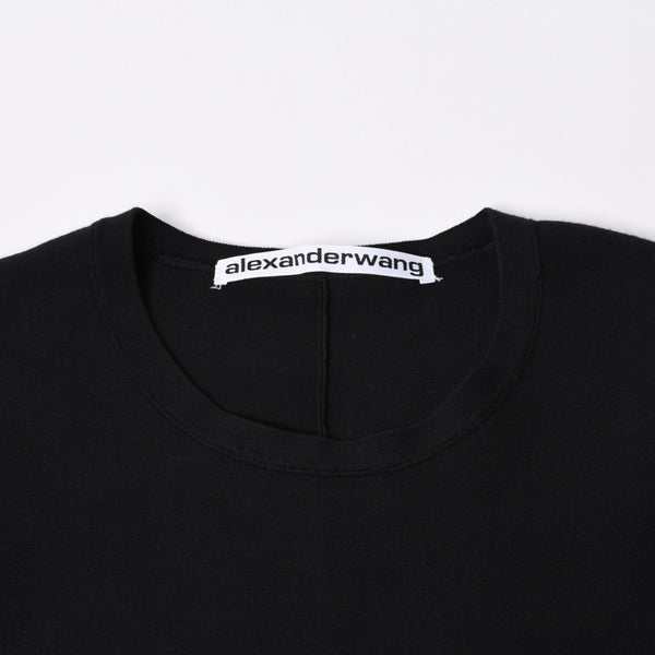 Alexander Wang ALEXANDER WANG Alexander Wang Knit Dress Size L Black Good Condition Used 4b013337