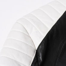 画像をギャラリービューアに読み込む, BALMAIN バルマン ライダースジャケット S5HC264C882 サイズ46 ラムスキン シルバー金具 ブラック 美品 中古 4b014182