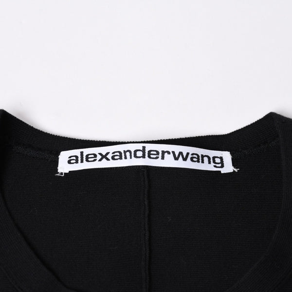 Alexander Wang ALEXANDER WANG Alexander Wang Knit Dress Size L Black Good Condition Used 4b013337