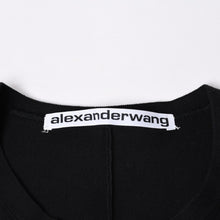 画像をギャラリービューアに読み込む, Alexander Wang アレキサンダー ワン ALEXANDER WANG アレキサンダー ワン ニットワンピース サイズL ブラック 美品 中古 4b013337