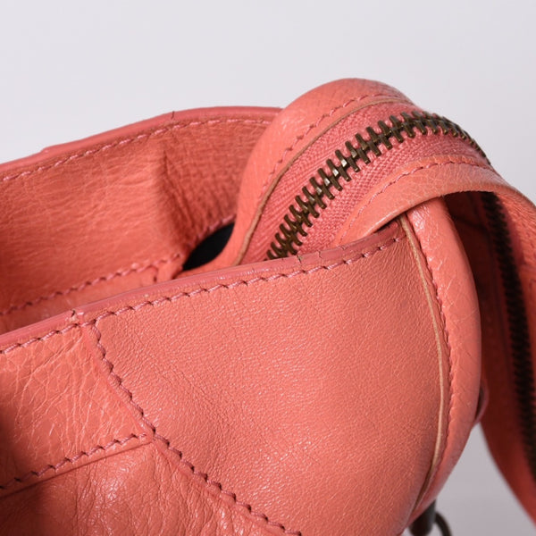 BALENCIAGA Giant City Balenciaga Giant City 2WAY bag 281770 Leather Pink Gold hardware Good condition Used 4a000149