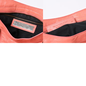BALENCIAGA Giant City Balenciaga Giant City 2WAY bag 281770 Leather Pink Gold hardware Good condition Used 4a000149