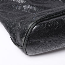 Load image into Gallery viewer, BALENCIAGA バレンシアガ クラシック ボーリングバッグ 2WAY ショルダーバッグ 390154 ネイビー ゴールド金具 美品 中古 4a000041