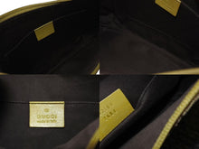 Load image into Gallery viewer, GUCCI グッチ ワンショルダーバッグ ハンドバッグ 32160 2684 GGキャンバス レザー ベージュ ゴールド金具 美品 中古 4b000153