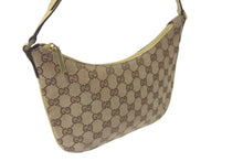 Load image into Gallery viewer, GUCCI グッチ ワンショルダーバッグ ハンドバッグ 32160 2684 GGキャンバス レザー ベージュ ゴールド金具 美品 中古 4b000153