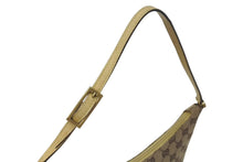Load image into Gallery viewer, GUCCI グッチ ワンショルダーバッグ ハンドバッグ 32160 2684 GGキャンバス レザー ベージュ ゴールド金具 美品 中古 4b000153