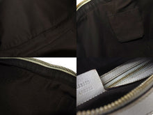 Load image into Gallery viewer, GUCCI グッチ ワンショルダーバッグ GGキャンバス レザー 153010 492715 ベージュ ホワイト ゴールド金具 美品 中古 4b000154