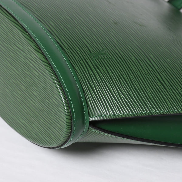 Very good condition LOUIS VUITTON Saint-Jacques tote bag M52264 Epi leather green gold hardware used 4a000157