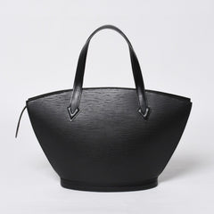 Very Good Condition LOUIS VUITTON Handbag Saint-Jacques Epi Leather Noir Black M52273 Used 4a000156