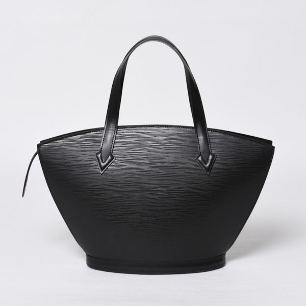 Very Good Condition LOUIS VUITTON Handbag Saint-Jacques Epi Leather Noir Black M52273 Used 4a000156