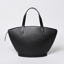 画像をギャラリービューアに読み込む, 極美品 LOUIS VUITTON ルイヴィトン ハンドバッグ サンジャック エピレザー ノワール ブラック M52273 中古 4a000156