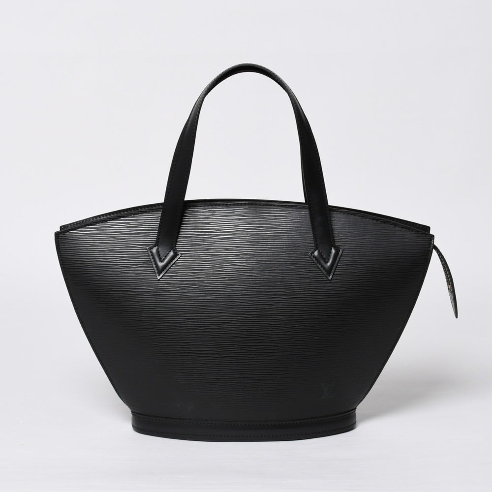 Very Good Condition LOUIS VUITTON Handbag Saint-Jacques Epi Leather Noir Black M52273 Used 4a000156