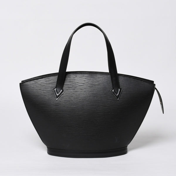 Very Good Condition LOUIS VUITTON Handbag Saint-Jacques Epi Leather Noir Black M52273 Used 4a000156
