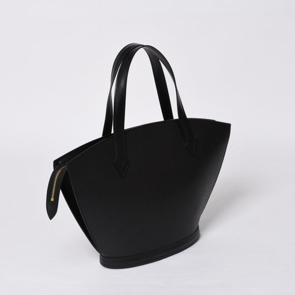 Very Good Condition LOUIS VUITTON Handbag Saint-Jacques Epi Leather Noir Black M52273 Used 4a000156