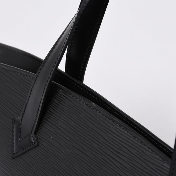 Very Good Condition LOUIS VUITTON Handbag Saint-Jacques Epi Leather Noir Black M52273 Used 4a000156