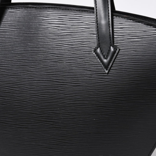 Very Good Condition LOUIS VUITTON Handbag Saint-Jacques Epi Leather Noir Black M52273 Used 4a000156