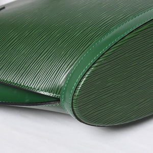 Very good condition LOUIS VUITTON Saint-Jacques tote bag M52264 Epi leather green gold hardware used 4a000157