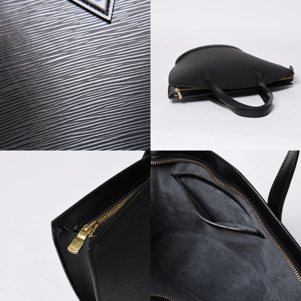 Very Good Condition LOUIS VUITTON Handbag Saint-Jacques Epi Leather Noir Black M52273 Used 4a000156