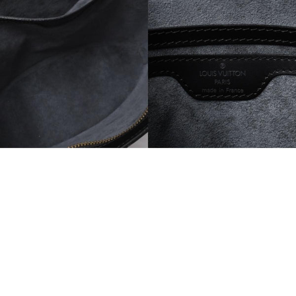 Very Good Condition LOUIS VUITTON Handbag Saint-Jacques Epi Leather Noir Black M52273 Used 4a000156
