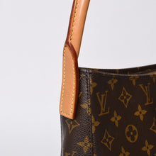 Load image into Gallery viewer, 極美品 LOUIS VUITTON ルイヴィトン ルーピングGM ハンドバッグ モノグラム M51145 ブラウン ゴールド金具 中古 4a000060