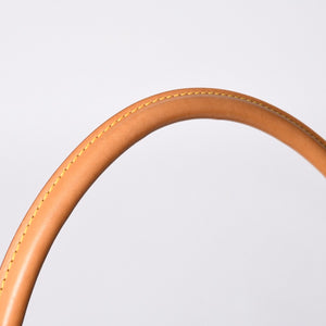 極美品 LOUIS VUITTON ルイヴィトン ルーピングGM ハンドバッグ モノグラム M51145 ブラウン ゴールド金具 中古 4a000060