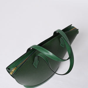 Very good condition LOUIS VUITTON Saint-Jacques tote bag M52264 Epi leather green gold hardware used 4a000157