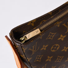 Load image into Gallery viewer, 極美品 LOUIS VUITTON ルイヴィトン ルーピングGM ハンドバッグ モノグラム M51145 ブラウン ゴールド金具 中古 4a000060