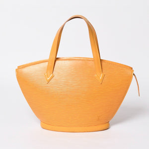Very good condition LOUIS VUITTON Saint-Jacques PM handbag M52279 Epi leather yellow gold hardware used 4a000154