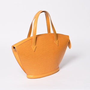 Very good condition LOUIS VUITTON Saint-Jacques PM handbag M52279 Epi leather yellow gold hardware used 4a000154