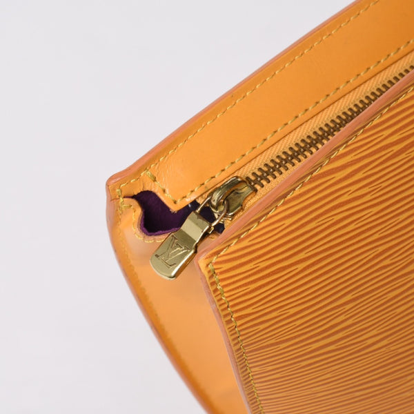 Very good condition LOUIS VUITTON Saint-Jacques PM handbag M52279 Epi leather yellow gold hardware used 4a000154