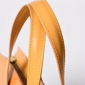 Very good condition LOUIS VUITTON Saint-Jacques PM handbag M52279 Epi leather yellow gold hardware used 4a000154