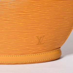 Very good condition LOUIS VUITTON Saint-Jacques PM handbag M52279 Epi leather yellow gold hardware used 4a000154