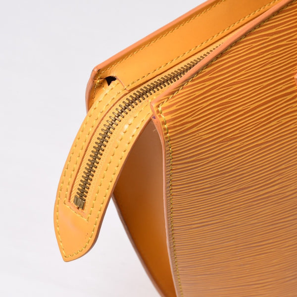 Very good condition LOUIS VUITTON Saint-Jacques PM handbag M52279 Epi leather yellow gold hardware used 4a000154