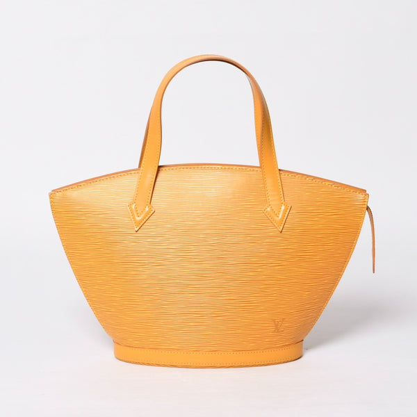 Very good condition LOUIS VUITTON Saint-Jacques PM handbag M52279 Epi leather yellow gold hardware used 4a000155