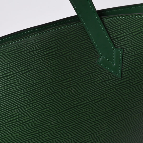 Very good condition LOUIS VUITTON Saint-Jacques tote bag M52264 Epi leather green gold hardware used 4a000157