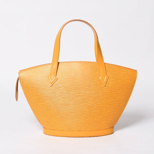 Very good condition LOUIS VUITTON Saint-Jacques PM handbag M52279 Epi leather yellow gold hardware used 4a000155