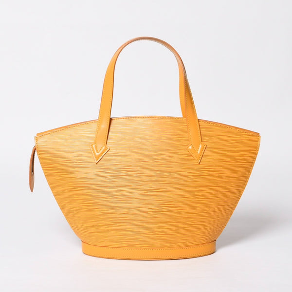 Very good condition LOUIS VUITTON Saint-Jacques PM handbag M52279 Epi leather yellow gold hardware used 4a000155