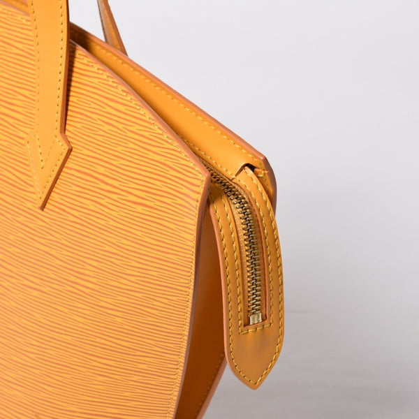 Very good condition LOUIS VUITTON Saint-Jacques PM handbag M52279 Epi leather yellow gold hardware used 4a000155