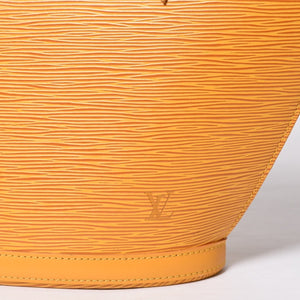 Very good condition LOUIS VUITTON Saint-Jacques PM handbag M52279 Epi leather yellow gold hardware used 4a000155